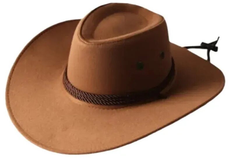 GAIRA Klobouk Western 70331 hnědý