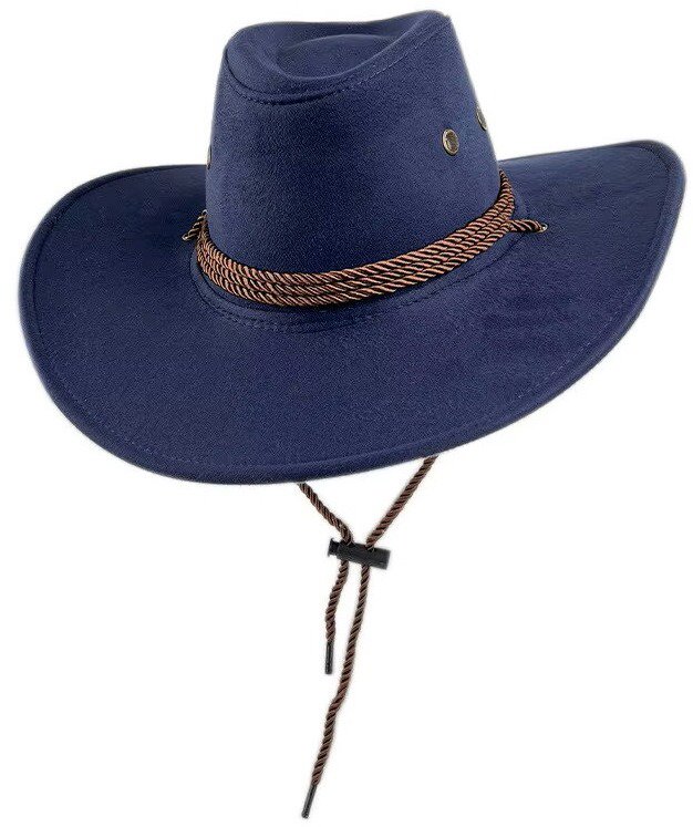 GAIRA Klobouk Western 70331 modrý