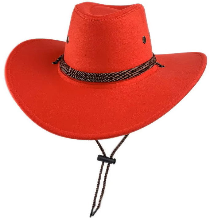 GAIRA Klobouk Western 70331 červený
