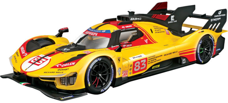 Bburago Ferrari 499P 1:18 #83 24h Le Mans Champion (hard case)