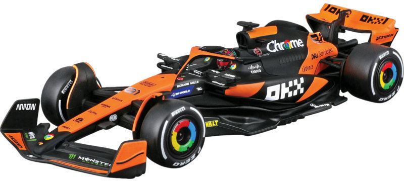 Bburago McLaren F1 Team MCL38 (2024) 1:43 #81 Piastri (s jezdcem)