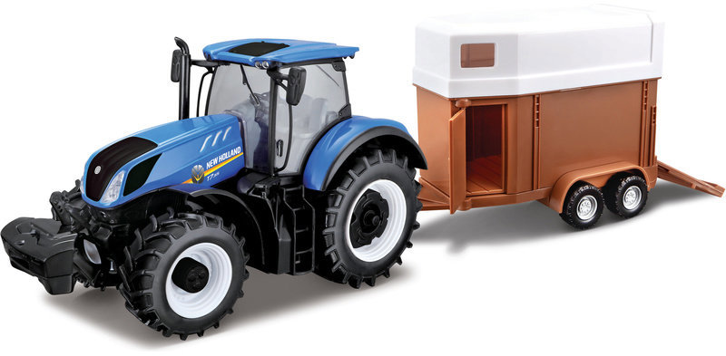Bburago New Holland T7.315 1:32 s přívěsem