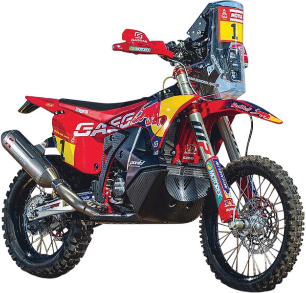 Bburago Red Bull KTM Rally GasGas RX450F 1:18 Daka