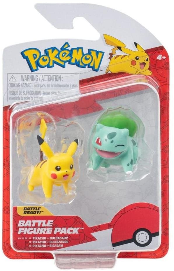Pokémon akční Pikachu a Bulbasaur 5 cm
