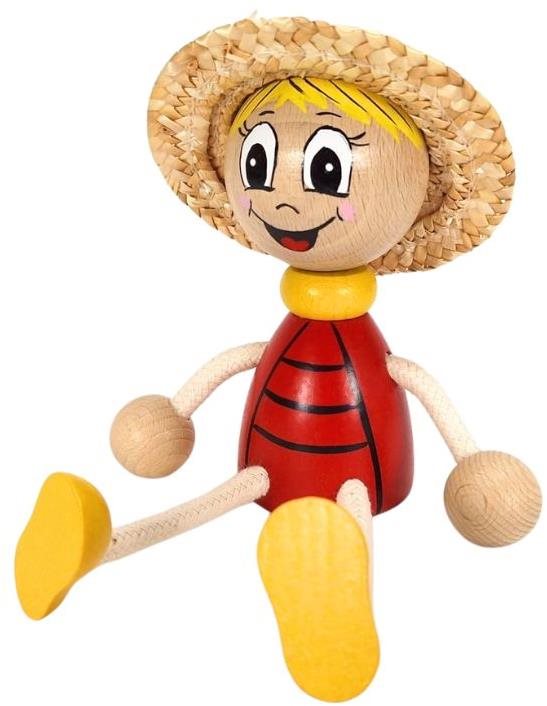 KROKIDO Beruška - ručně malovaná dřevěná figurka