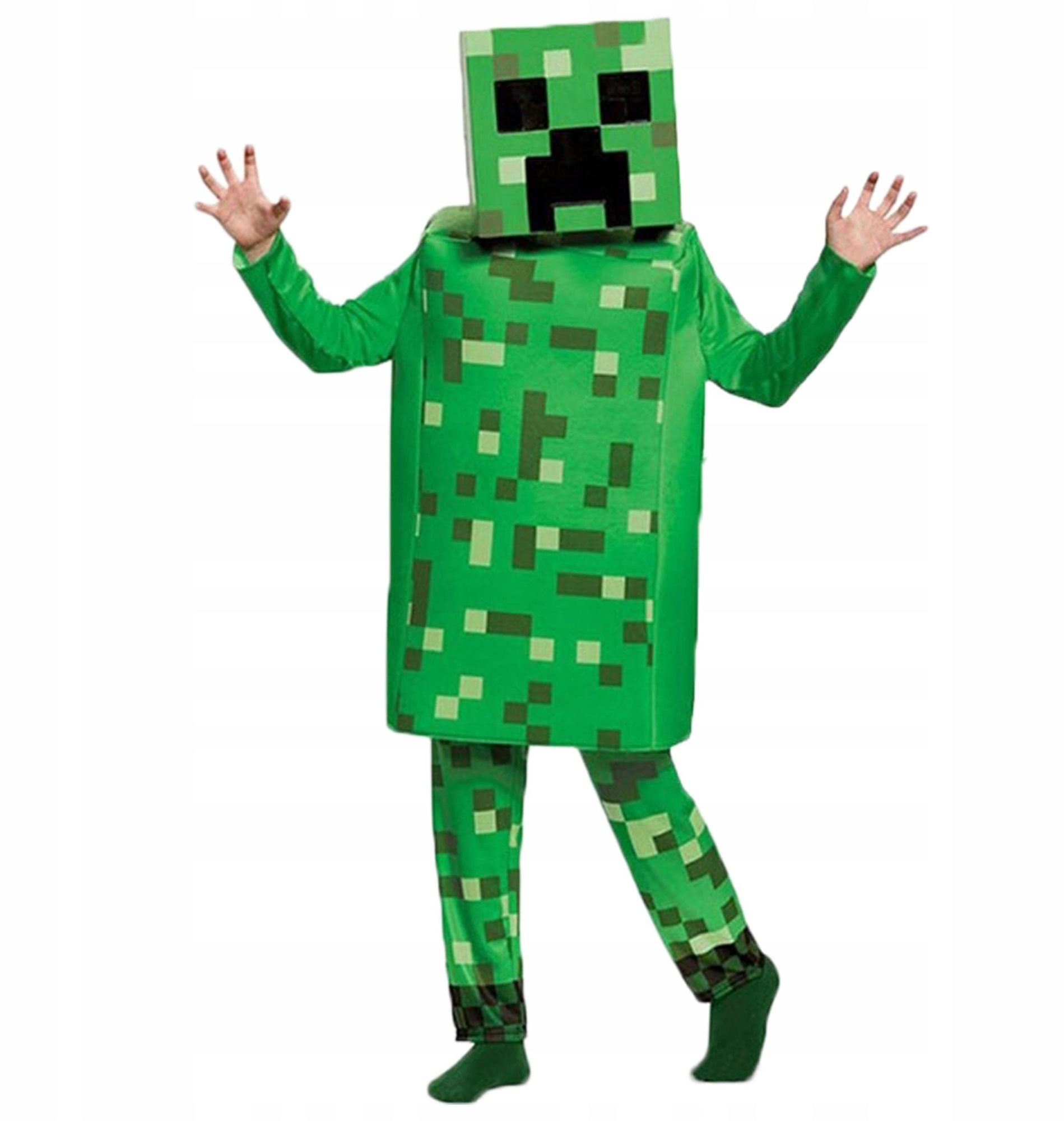 FunCo Dětský kostým Minecraft Creeper 128-134 L