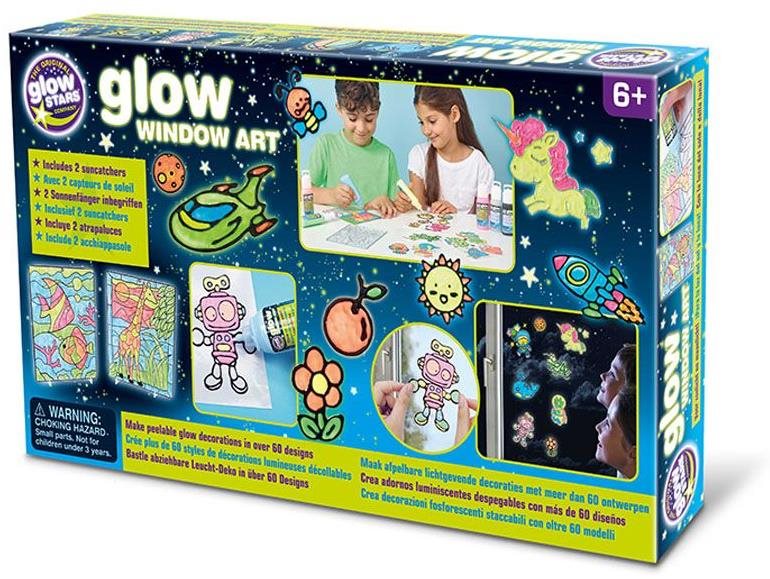 GlowStars Window Art Světélkující malování na okno a sklo