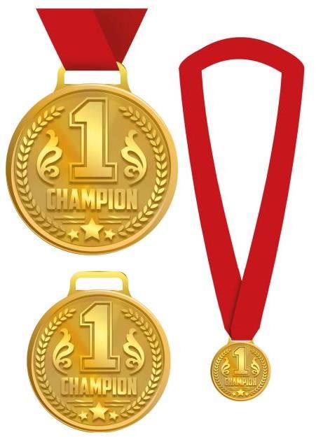 GUIRCA Medaile champion zlatá
