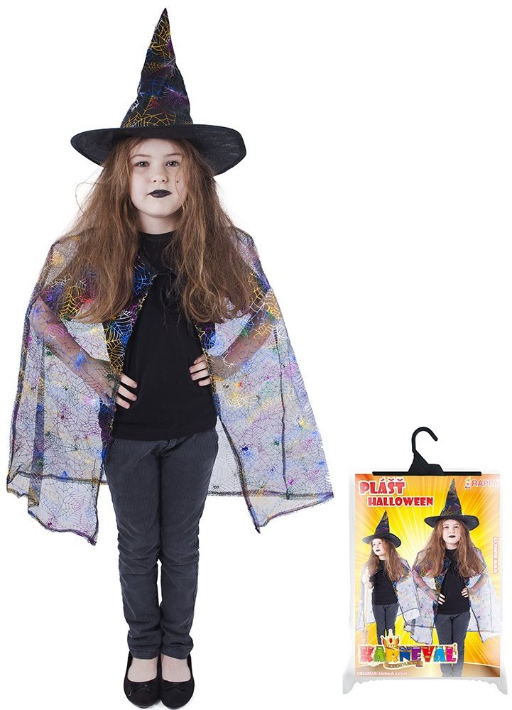 Rappa Čarodějnice - plášť + klobouk