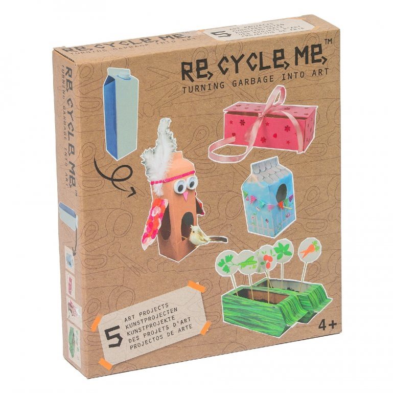 Set Re-cycle me pro holky – karton od mléka