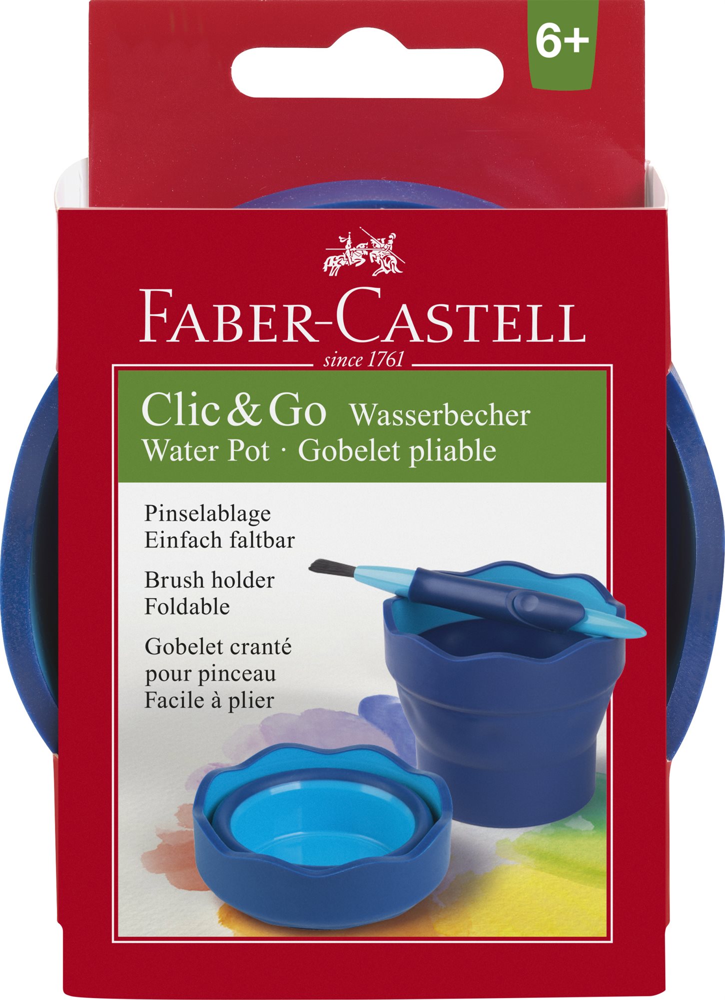 FABER-CASTELL Clic & Go modrý