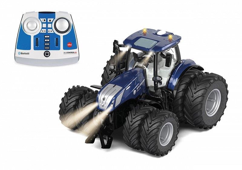 Siku Control - Bluetooth New Holland T7.315 s dvojitými koly a dálk. ovladačem 6730
