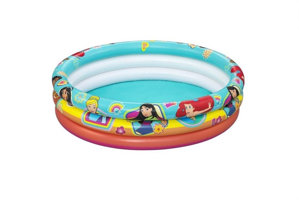 Bestway Bazének Disney Princess tříkomorový 122 cm