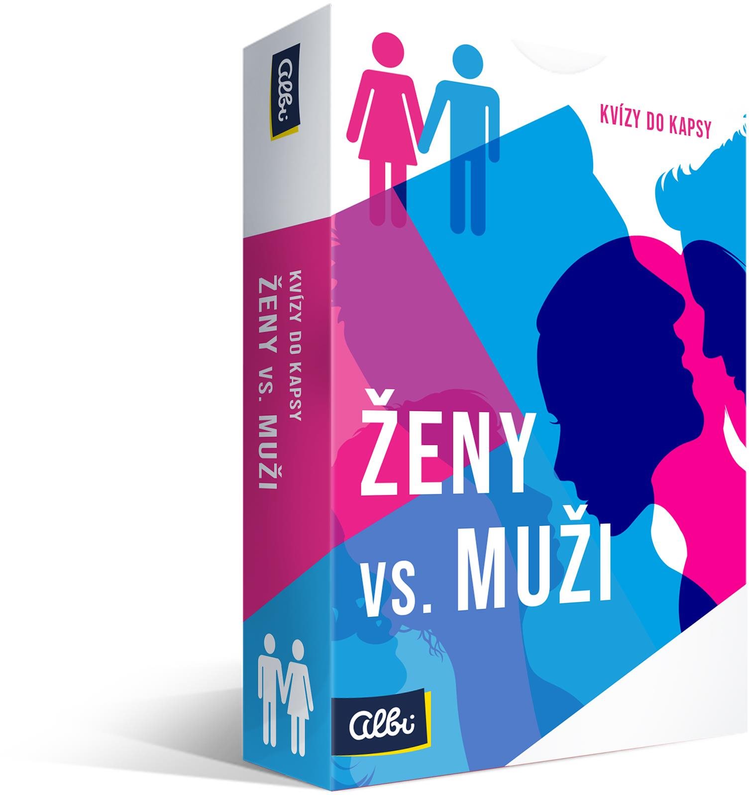 Kvízy do kapsy - Ženy vs muži
