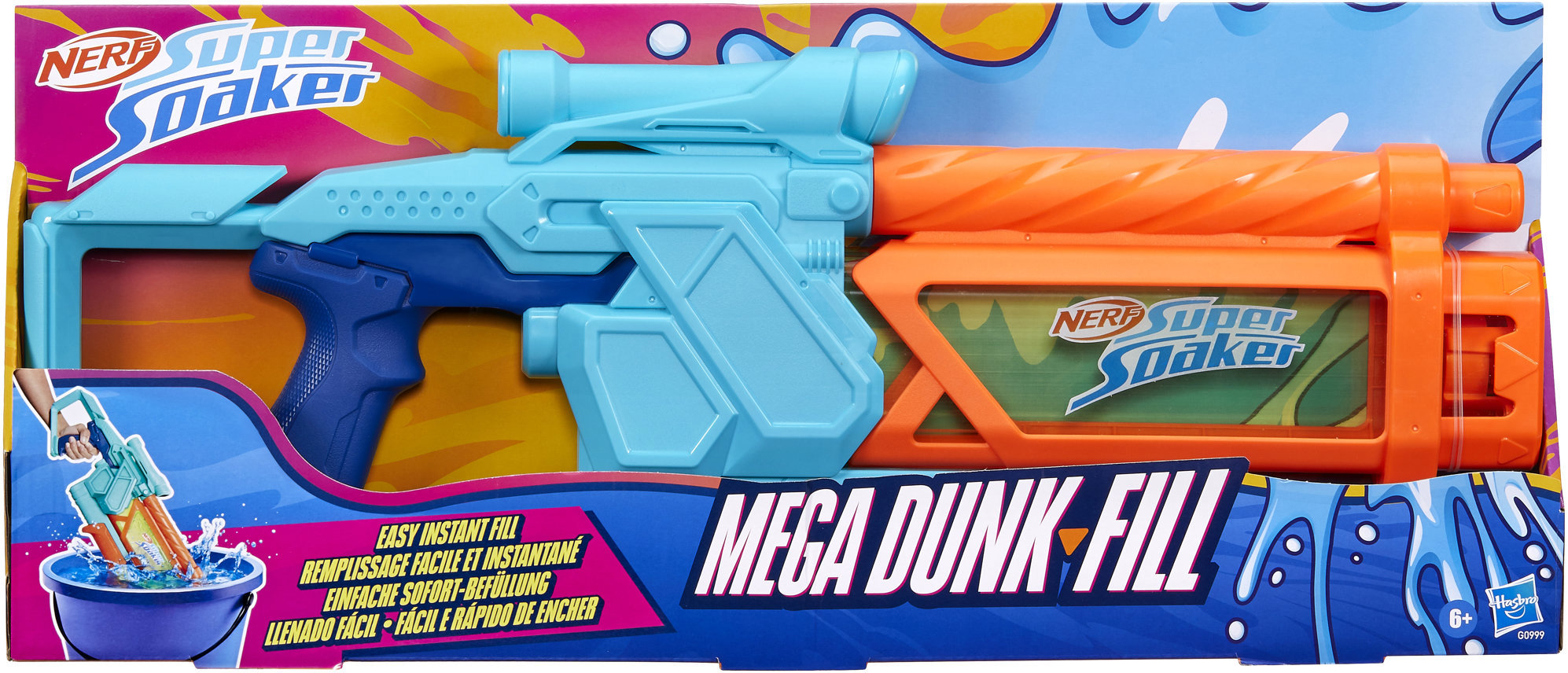 Hasbro Nerf Super Soaker Mega Dunk Fill