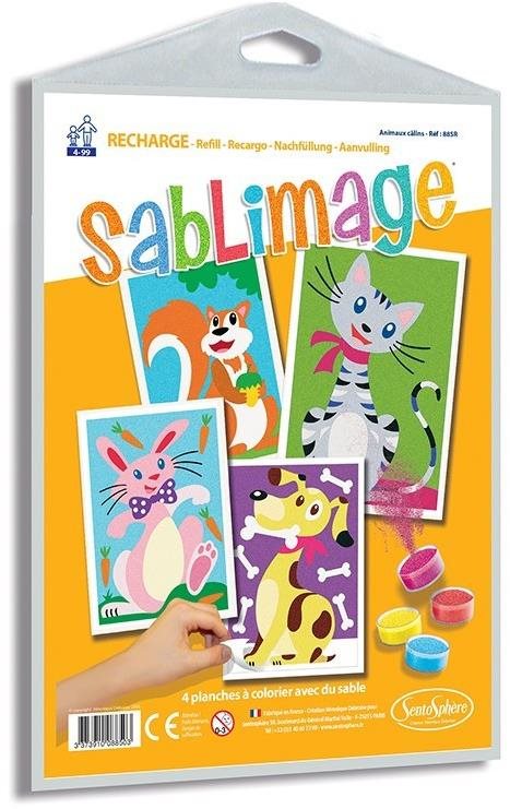 Sentosphere Sada obrázků - Sablimage: Pískové obrázky - Zvířata