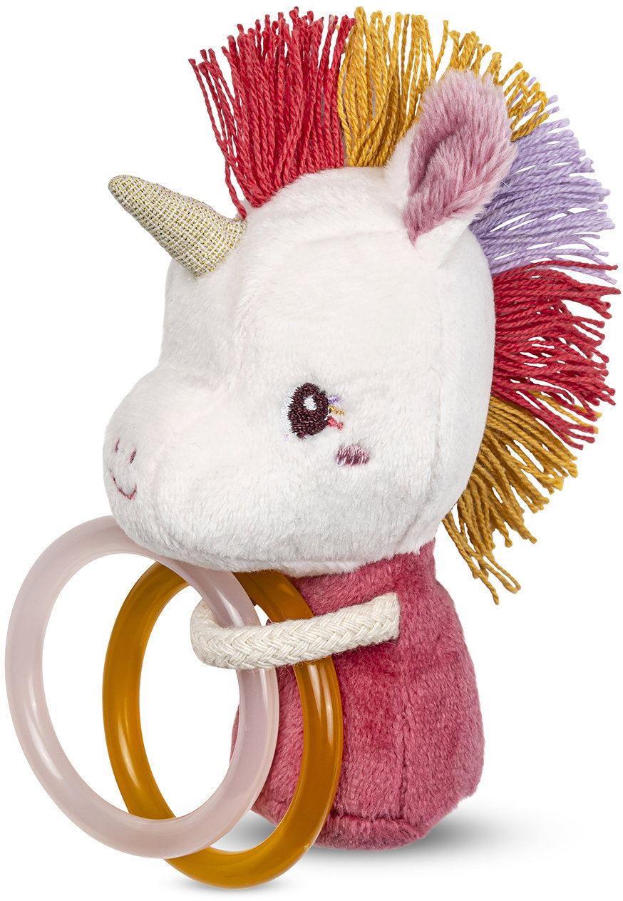 Lilliputiens Malé chrastítko jednorožec Lena