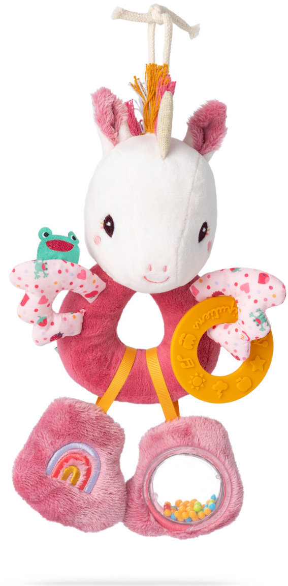 Lilliputiens Motorická hračka s aktivitami jednorožec Lena