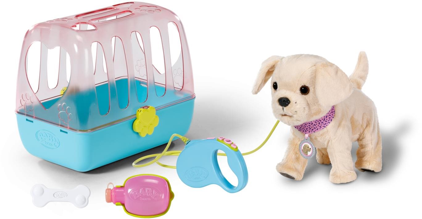 BABY born Můj veselý pejsek s přepravním boxem