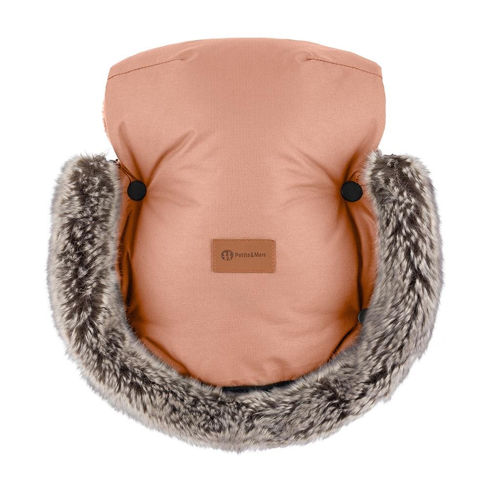 Petite&Mars Furry Pastel Peach