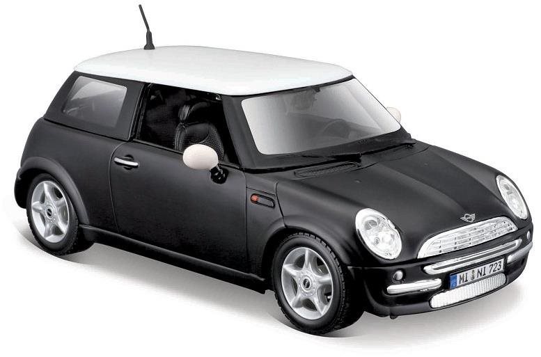 Maisto Mini Cooper, matně černá