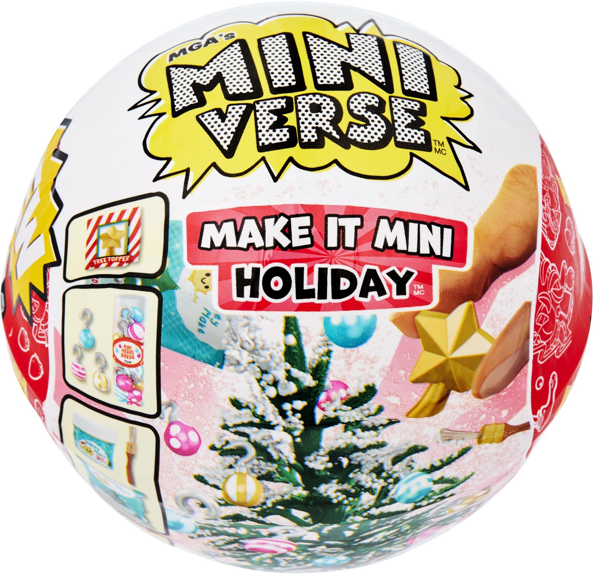 MGA's Miniverse Mini Food Občerstvení Vánoční série