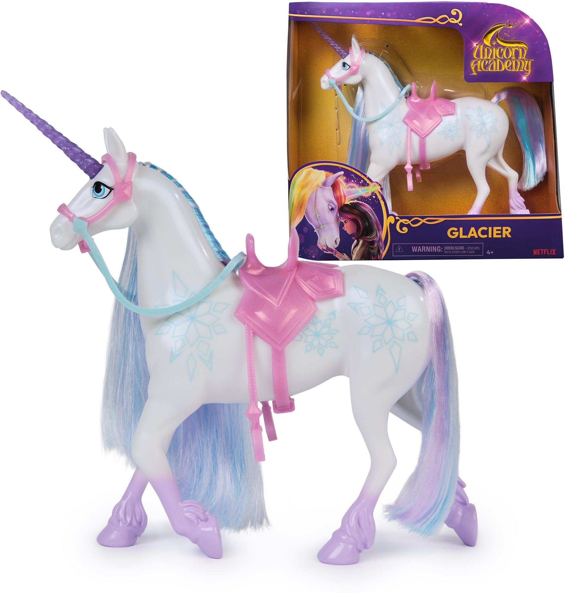 Unicorn Academy Česací jednorožec Glacier