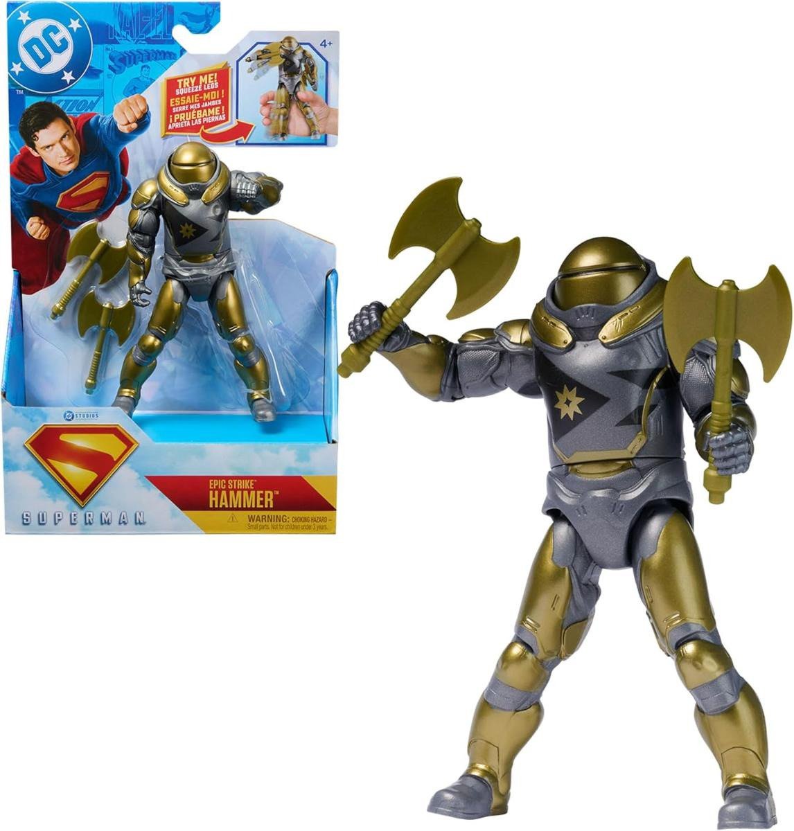 Superman Hammer s akčním pohybem