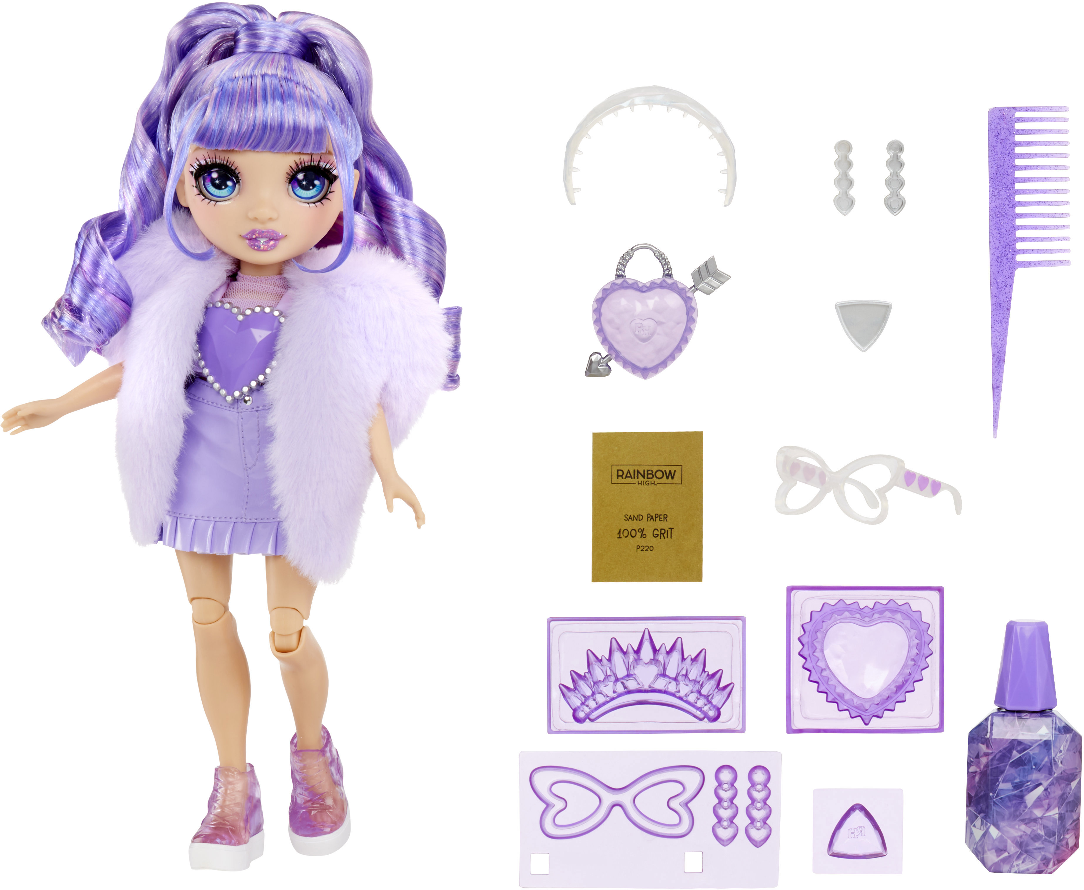 Rainbow High Creative Crystals - Violet Willow