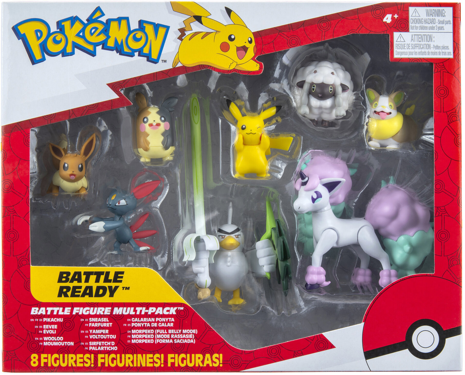 Jazwares Pokémon sada 8 ks