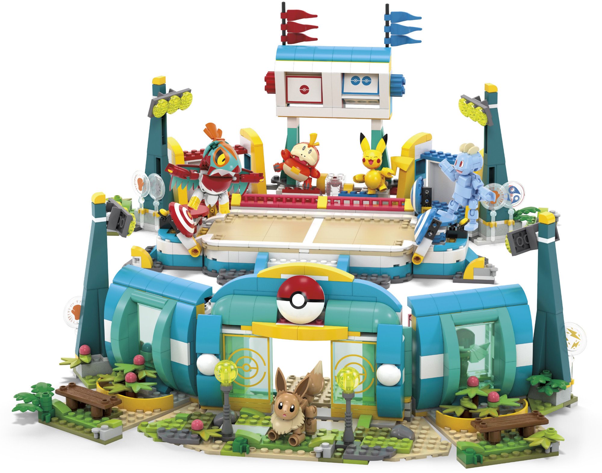 Mega Pokémon Pohyblivý tréninkový stadion s 5 figurkami