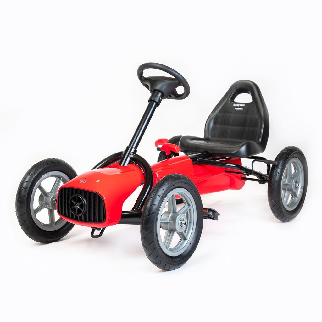 BABY MIX Go-kart motokára Buggy červená