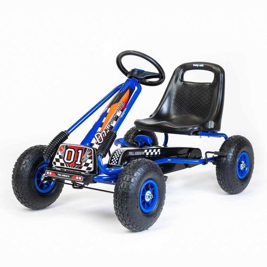 BABY MIX Go-kart motokára Razor modrá