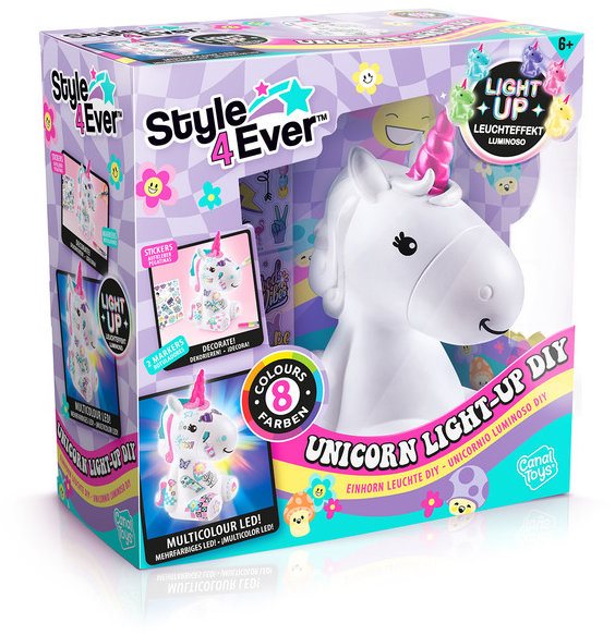 Style4Ever DIY Svítící jednorožec