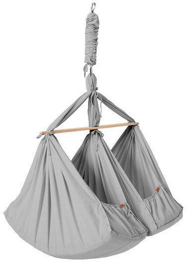 Membantu Organic Twin Hammock Basic Grey