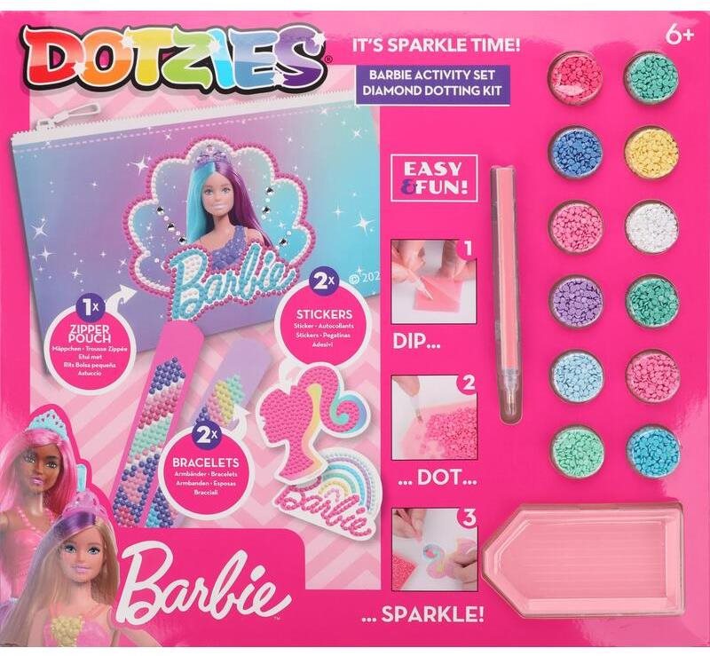 Dotzies Diamantové malování - velká sada Barbie