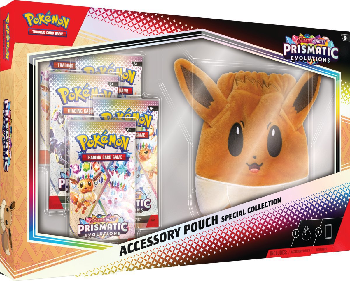 Pokémon TCG: SV8.5 Prismatic Evolutions - Accessory Pouch Collection