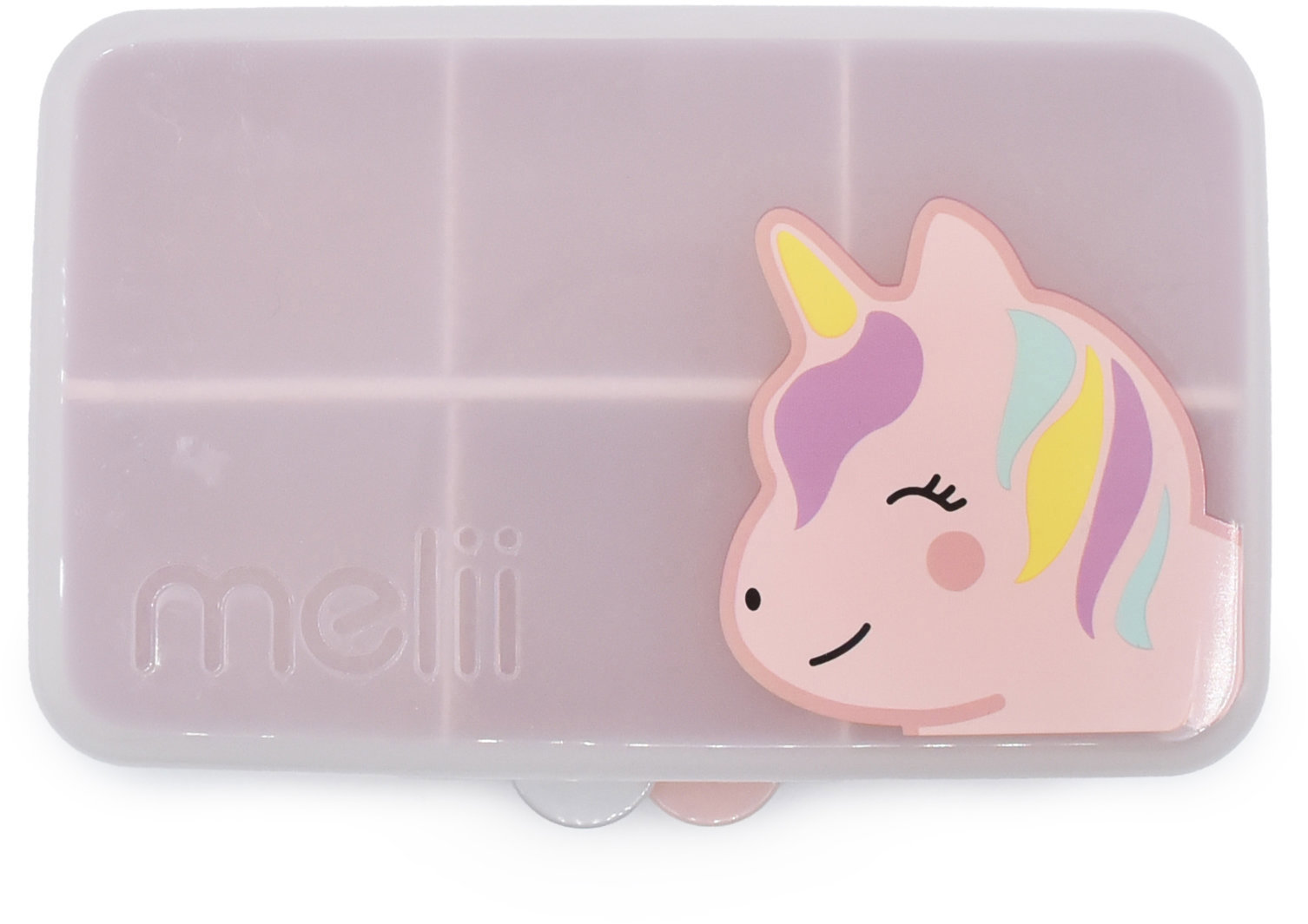 Melii Snackle krabička na svačinu mini Jednorožec