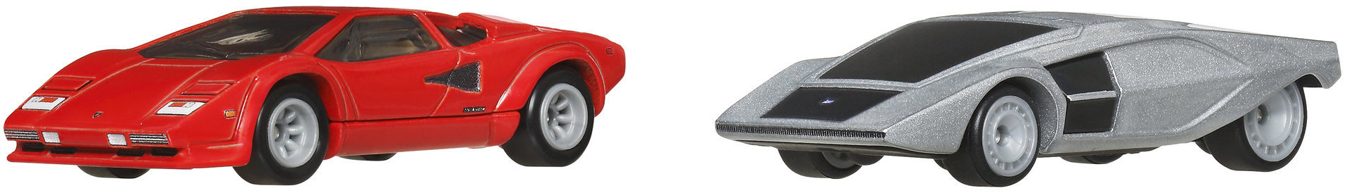 Hot Wheels Sada 2 ks prémiových angličáků, Lancia/Lambo