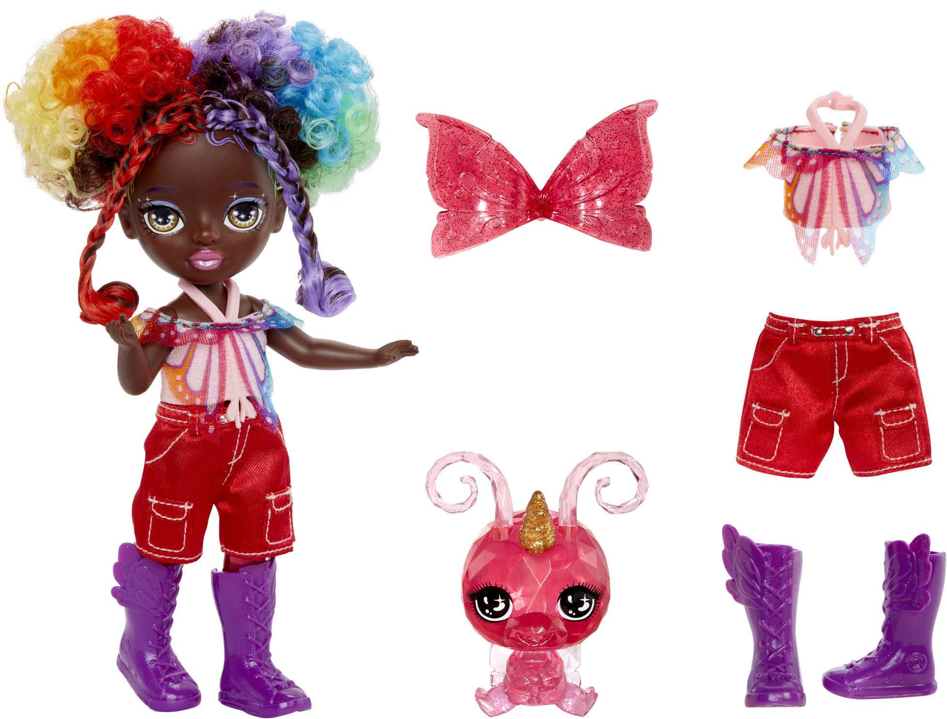 Rainbow High Malá sestřička víla - Astrid (Rainbow)