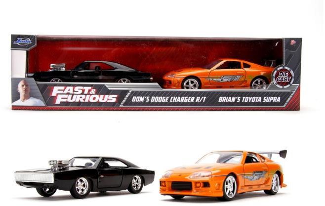 Jada Rychle a zběsile Twin Pack Toyota Supra a Dodge Charger