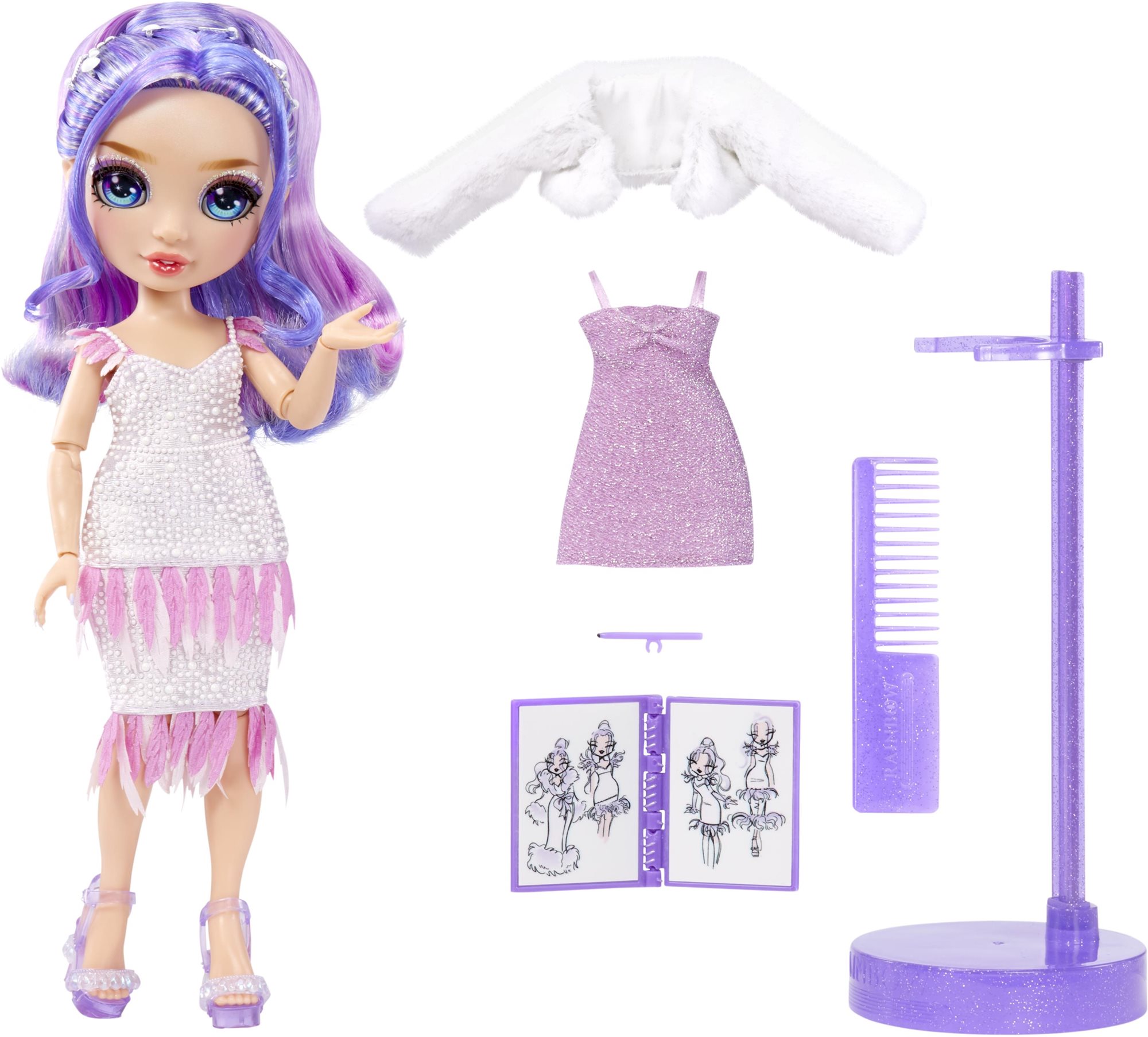 Rainbow High Fantastic fashion panenka - Violet Willow
