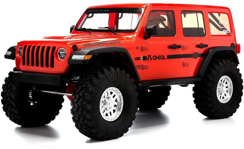 Axial SCX10III Jeep JLU Wrangler 4WD 1:10 RTR červená