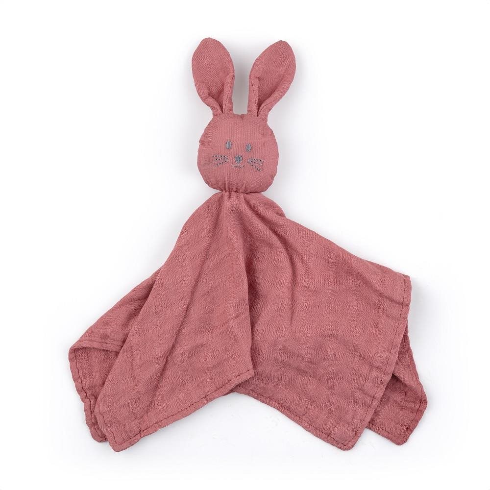 Petite&Mars Bambusový mušelínový mazlíček Hugo Dusty Rose