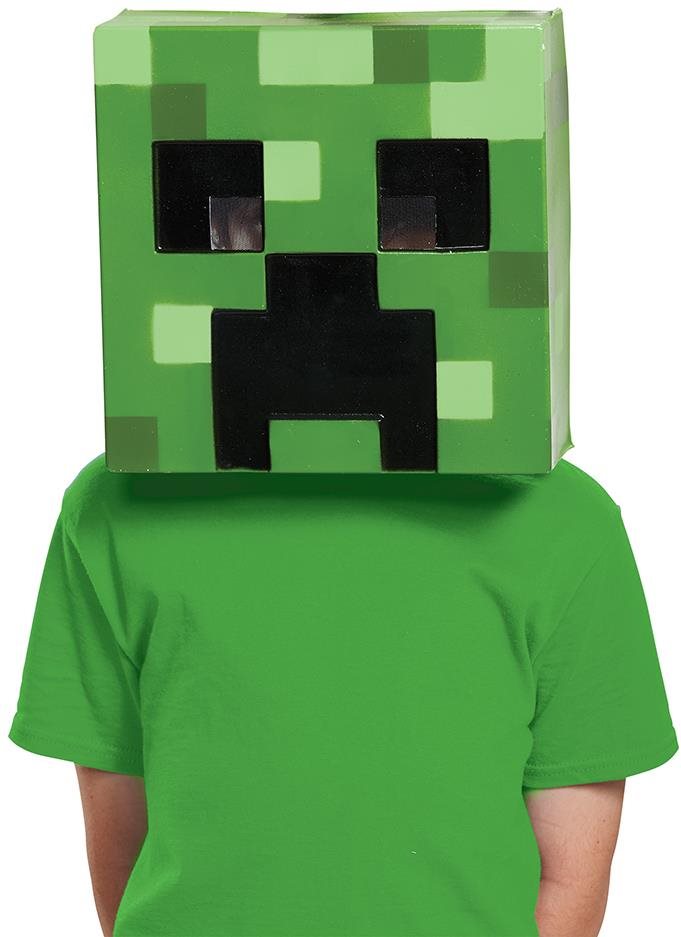 Maska Minecraft Creeper