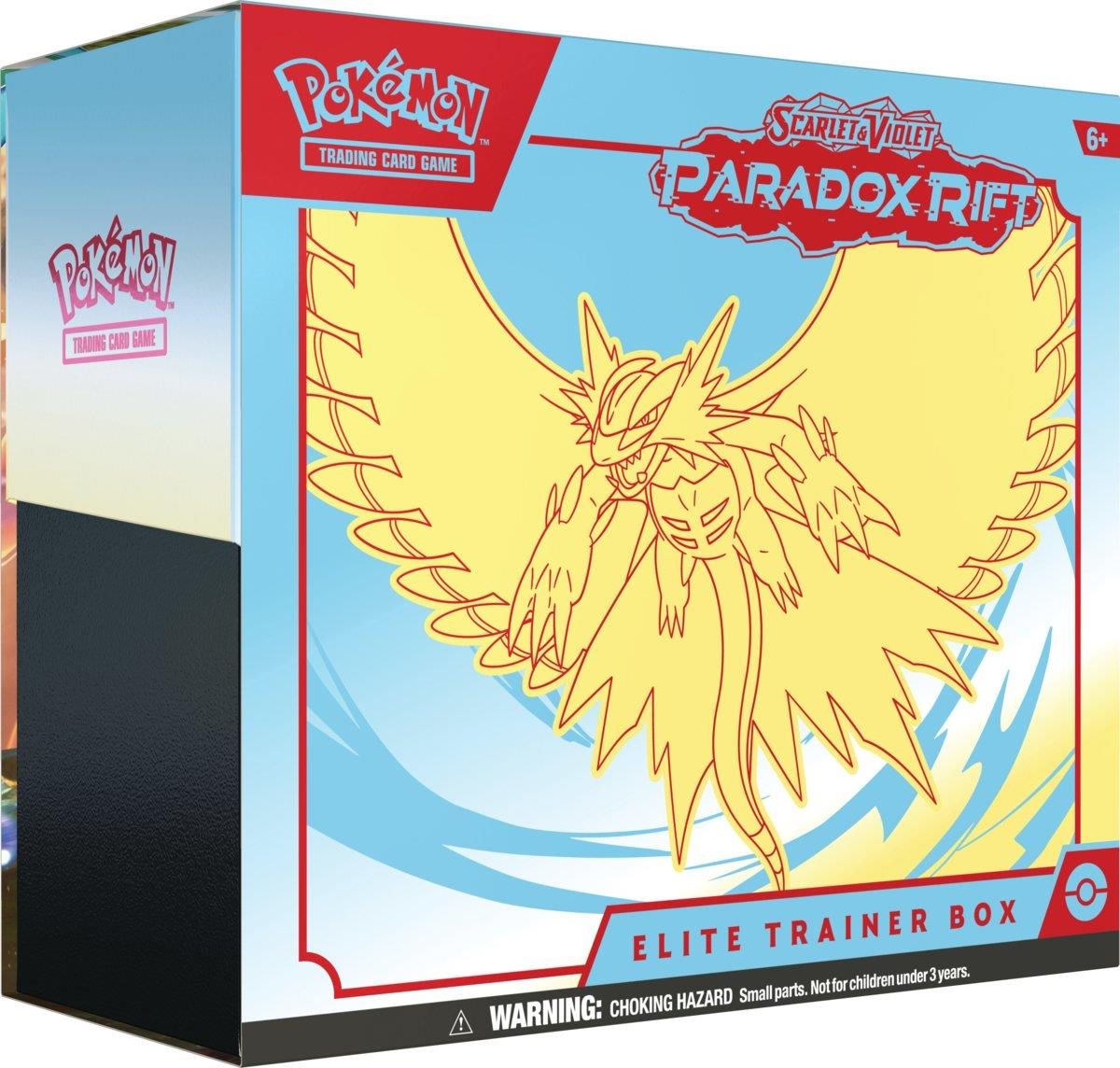 Pokémon TCG: SV04 Paradox Rift - Elite Trainer Box Roaring Moon