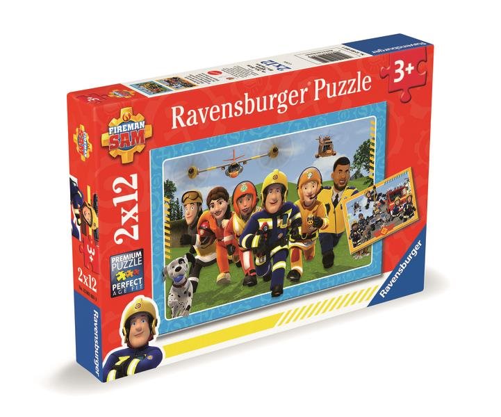 Ravensburger 120010319 Požárník Sam v akci 2x12 dílků