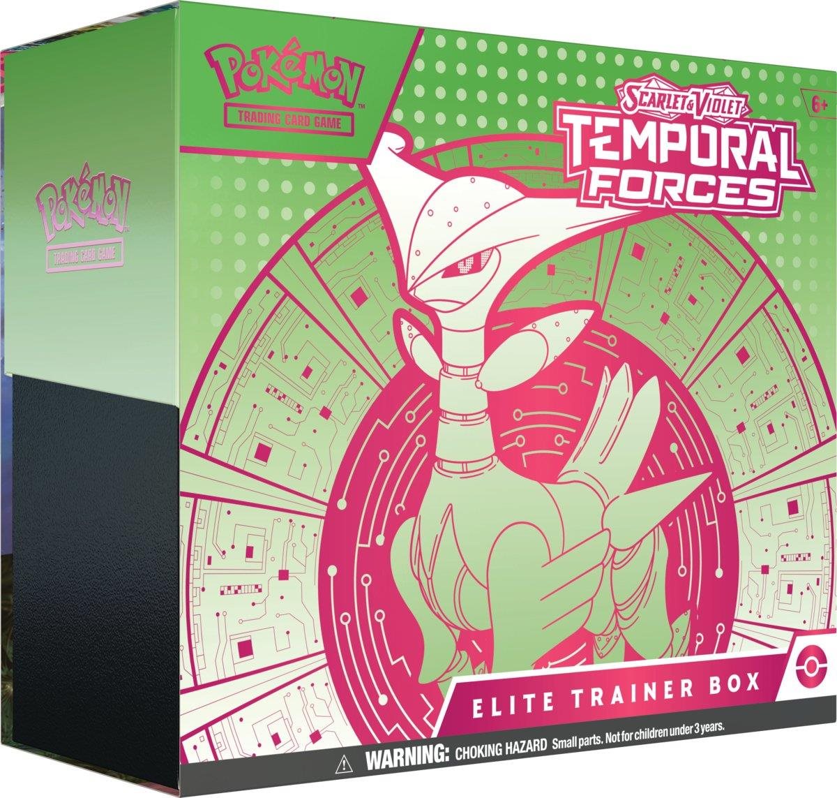 Pokémon TCG: SV05 Temporal Forces - Elite Trainer Box - Iron Thorns