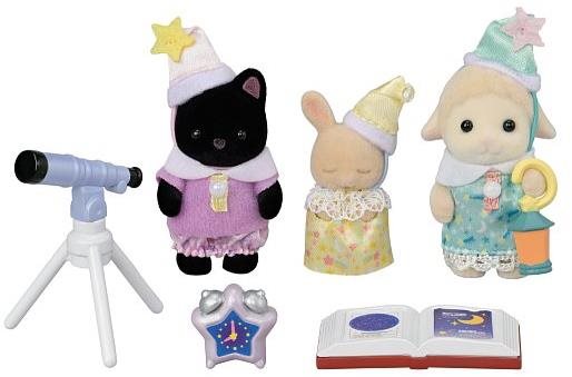 Sylvanian Families Pyžamo party Baby Trio