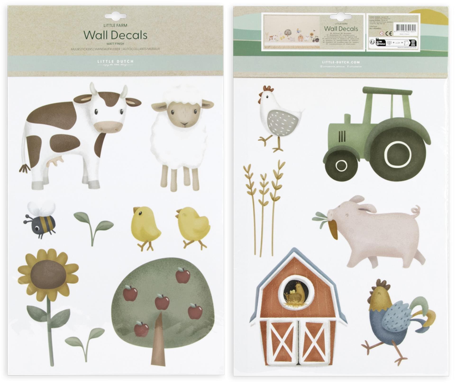 Little Dutch Samolepky na zeď Farma